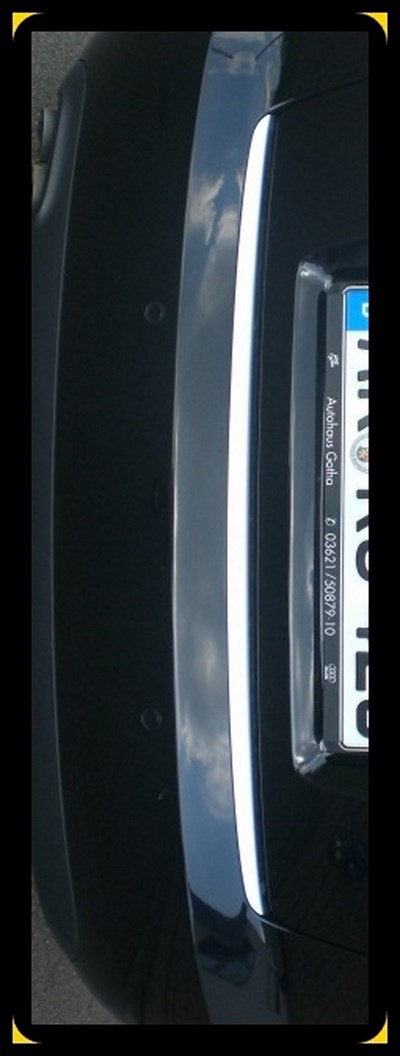 Накладка на кромку крышки багажника 8L (нерж.) 1 шт AUDI  A3 1999 - 2003